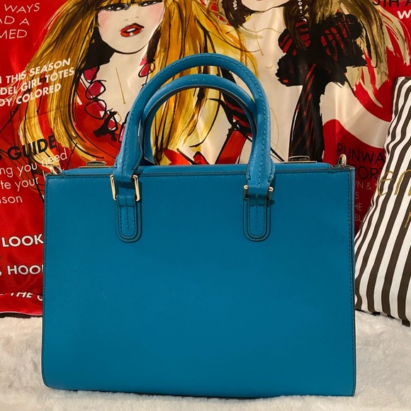 Henri Bendel West 57th Turnlock Satchel - Picture 7 of 11